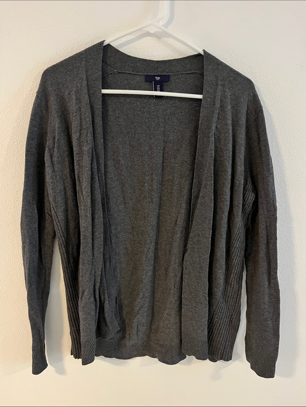 GAP Dark Gray Open-Front Women's Cardigan